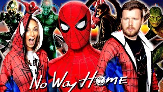 Spiderman No Way Home Trailer Reaction [upl. by Neisa]