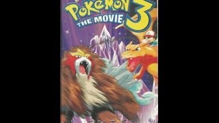 Opening To Pokemon 3The Movie 2001 VHS [upl. by Oniluap383]