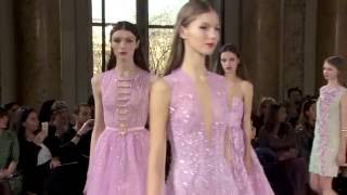 GEORGES HOBEIKA  HAUTE COUTURE  SpringSummer 2016 [upl. by Ellinad489]