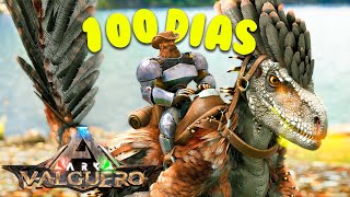 SOBREVIVÍ 100 DÍAS en ARK VALGUERO HARDCORE [upl. by Jehial]