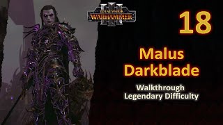 18 Malus Darkblade  WAR vs High Elves Avelorn  Legendary  No Commentary [upl. by Enrol]