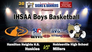 Hamilton Heights vs Noblesville  IHSAA Boys Varsity Basketball [upl. by Nita]