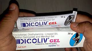 DICOLIV GEL Powerful Pain Reliever Uses Composition Side Effect Precaution How To Uses amp Review [upl. by Sialac]