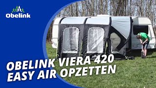 Obelink Viera 420 Easy Air Opzetten  Instructievideo  Obelink [upl. by Oberg509]