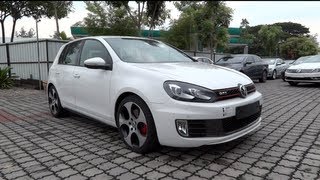 2012 Volkswagen Golf GTI StartUp and Full Vehicle Tour [upl. by Ecnerwal]