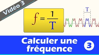 Calculer la fréquence dun signal sonore Lycée 2nde amp 1ère enseignement scientifique [upl. by Andrews53]