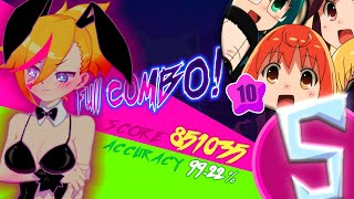 【MUSE DASH CUSTOM】Nippon Egao Hyakkei Joshiraku ED  851035 FC 9922  ★Master 10★ [upl. by Lipson]