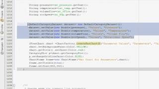 Java prog69 How to add a Jfreechart Graph or Line chart to a panel in netbeans java [upl. by Mikaela]