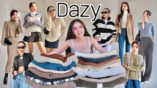 HUGE SHEIN DAZY TryOn Haul 2023  minimalist casual outfit ideas 25 items HONEST REVIEW [upl. by Adnahsor846]