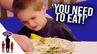 Encouraging Your Child To Eat Dinner  Supernanny [upl. by Arlena]