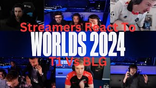 Streamers React to the GREATEST Engage at Worlds 2024 Day 21 [upl. by Arnst]