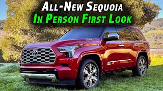 2023 Toyota Sequoia  In Person Look And Questions Answered [upl. by Ahcila283]