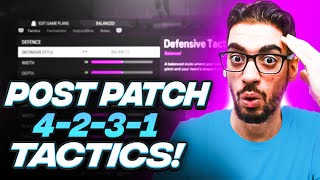 STARTER POST PATCH META 4231 FORMATION amp CUSTOM TACTICS  FC 24 Ultimate Team [upl. by Ained]