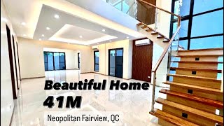 Beautiful Modern Home In Geneva Subdivision Neopolitan Fairview Quezon City [upl. by Anawat]