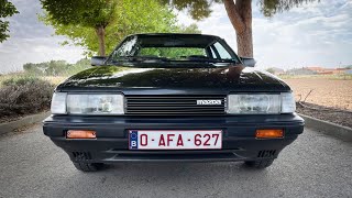 1987 Mazda 626 Coupé  walkaround and POV drive [upl. by Ofilia]