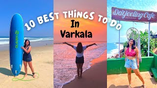 Varkala Travel Guide  Best Beaches in Varkala Best Varkala Cliff Cafes Surfing Luxury Hotels [upl. by Anasxor]