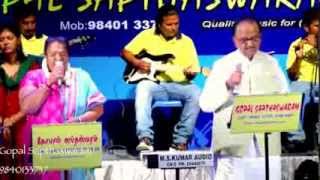 SPB Live  Ilayarajas Andhi Varum Neram with GOPAL SAPTHASWARAM Light Music Orchestra [upl. by Asfah]