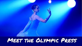 Meet the Olympic Press Maya Bagriantseva on 2022 Olympic Team Event Medals amp Kamila Valieva [upl. by Sorensen679]