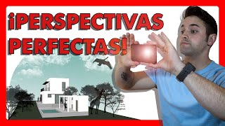 👉 Como CREAR VISTA en AutoCAD  Edición en Photoshop 🔥 [upl. by Delmar]