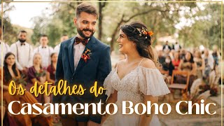 CASAMENTO BOHO CHIC  O BOHO CHIC VOLTOU COMO TENDÊNCIA DE CASAMENTO  Estilo de Casamento Boho [upl. by Anivid]