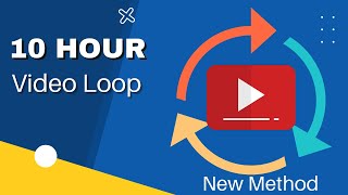 How to Make a 10 Hour Loop of any Video👉 Free Super Easy Method [upl. by Hajed]