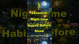 5 Essential Nighttime Habits for Muslims Before Sleep ytshorts shortsfeed islamicshorts [upl. by Nabi]