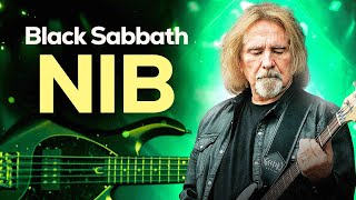 NIB  Black Sabbath  Como tocar no baixo [upl. by Nywra]