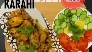 Chicken Afghani KarahiInstant amp Delicious KarahiRecipe By kashani kitchen [upl. by Ahtimat579]