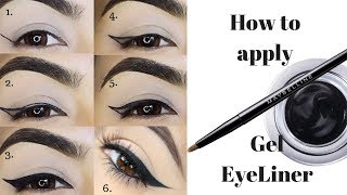 How To Apply Gel Eyeliner [upl. by Petronille]