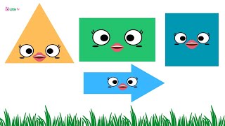 Shapes Names in English  Names of Shapes  Shapes for Kids  Geometric Shapes  Learn Shapes [upl. by Eppesuig606]