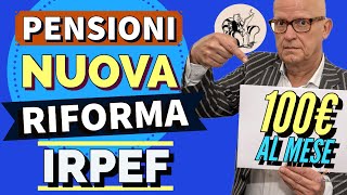 ⚡️PENSIONI 👉 NUOVA RIFORMA IRPEF in PROGRAMMA 📊 nel 2025❗️Ma AUMENTI APRILE NON ARRIVATI 🫤 [upl. by Hearn483]