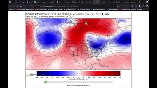 Oct 14 2024 Frost  Mtn Snows  High Winds in Plains  Western Troughs  Drought Deepens [upl. by Ive846]