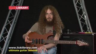 Guthrie Govan  Playing Fast Guitar Arpeggios In Sync  Guitar Tips Licklibrary [upl. by Charlie]