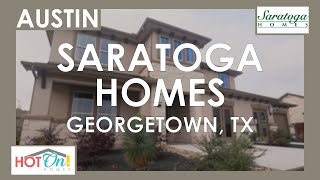 Saratoga Homes at Morningstar in Georgetown TX [upl. by Titos550]