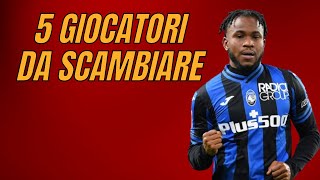 5 GIOCATORI DA SCAMBIARE ORA AL FANTACALCIO 202324 [upl. by Ogait332]