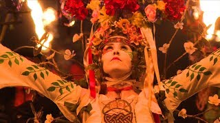 Celtic festival of Beltane heats up in Scotland [upl. by Miarhpe387]