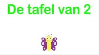 Tafel van 2  Tafels oefenen en leren online [upl. by Anerrol]