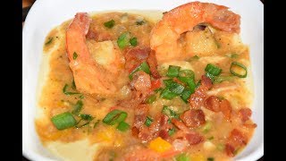 Shrimp And Grits Recipe  Easy Shrimp And Grits [upl. by Macur]