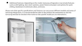 Samsung Refrigerator User Manual and FAQs [upl. by Weinrich]