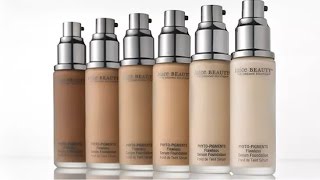 Juice Beauty Phyto Pigments illuminating primer and flawless serum foundation [upl. by Urbannal]