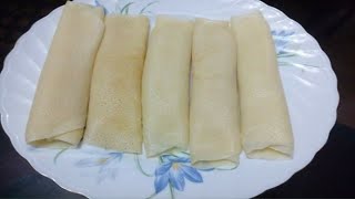 Patishapta  পাটিসাপটা পিঠা  पातिशप्ता  Patisapta Pitha Recipe  Patishapta Narkel Diye  Pan Cake [upl. by Htor]