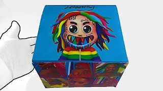 Unboxing 6IX9INE GOOBA Official Music Video ASMR Relaxing end [upl. by Nonnahsed]