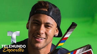 Neymar se ríe de los fallos arbitrales  Deporte Rosa  Telemundo Deportes [upl. by Ahse]