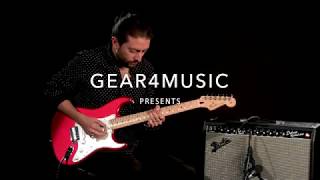 Fender Standard Stratocaster Candy Apple Red  Demonstration [upl. by Ylreveb]