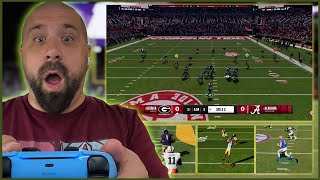 My FIRST NCAA College Football 25 Gameplay Video [upl. by Amrak921]