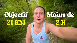 Vlog Semi Marathon entraînement et recettes [upl. by Lenaj]