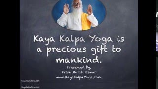 2 minute Introduction to Kaya Kalpa Yoga of Sri Yogiraj Vethathiri Maharishi  22 [upl. by Ardnasal]