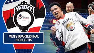 Mens Quarterfinal Highlights  2024 World Lacrosse Box Championships [upl. by Ayekram258]