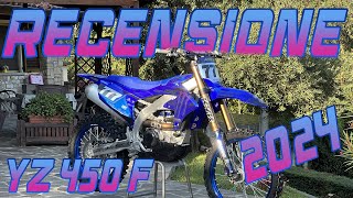 RECENSIONE DELLA MIA YAMAHA YZ450F 2024 [upl. by Romeon307]