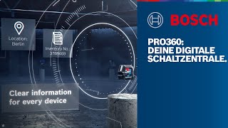 Bosch Professional PRO360 Deine digitale Schaltzentrale [upl. by Dihaz]